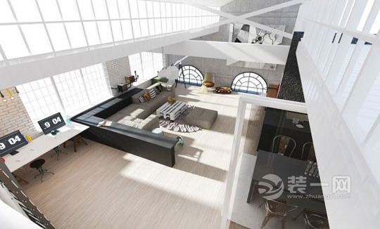 Loft公寓的设计从来不缺新意,但如果想要在空间中找到触动,不妨来看看本期的国外案例。这个被设计师命名为Up in the Clouds"的Loft 公寓,以大片的纯白空间为基底,在利落的家具线条中尽显独特。游走其中,仿佛置身云端之上,可以肆无忌惮地享受着这份干净与美好。 进入具体案例分析 设计重点:黑白简约 小编点评:进入空间,视野直抵门顶处哲学气息浓重的文字造景,似乎在提醒人们要对生活有所期待并善于发现美好。质朴的挂式木箱代替传统的鞋柜,在黑白交替的简约空间中,是浓重的工业时代气息。 设计重点: