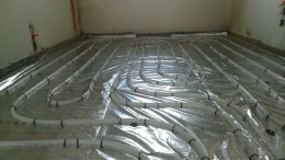 【美艺空间】芳水河畔地采暖施工图