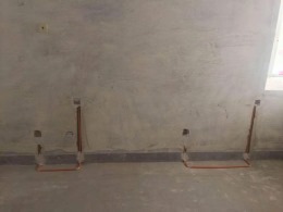 【塞纳春天装饰在线看工地】梅江康城装修新开工地水电改造完毕