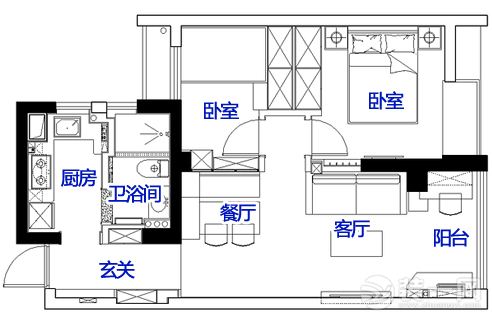 北欧混搭装修案例