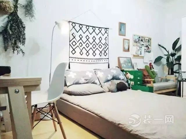 3000元改造装修25平出租屋：卧室改造篇（下）